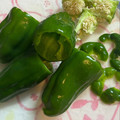 まこさんど's cooksnap of when they made ピーマンの 種を簡単に取り出す方法.