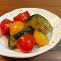 studio a'25's cooksnap of when they made グリルズッキーニとトマトのマリネサラダ.