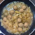 おれんじ◎'s cooksnap of when they made 白菜＆肉団子のあんかけ煮.