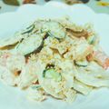 アヒる子's cooksnap of when they made れんこんとむき海老のサラダ.