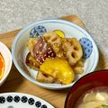 にきけん's cooksnap of when they made ♡れんこんとさつまいもの甘酢炒め♡.