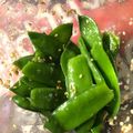 にゃおすのかくし玉's cooksnap of when they made 我が家の無限絹さや.