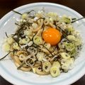eririn♩'s cooksnap of when they made 5分で完成＊濃厚やみつき油そば風うどん.