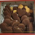 LDHATSUSHI's cooksnap of when they made バレンタイン♡チョコサンドクッキー.