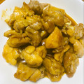 J_son's cooksnap of when they made 鶏肉と焼きねぎのわさび照り炒め.