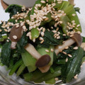 fu♪♪'s cooksnap of when they made 小松菜としめじのからし醤油和え.