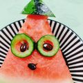 みっちゃん❇️68's cooksnap of when they made 終わりゆく夏・・・メガネのスイカ君.