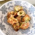 ✩RoHa✩'s cooksnap of when they made お弁当に♡紅生姜と竹輪のころころ天ぷら.
