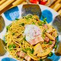 ryu☆ryu's cooksnap of when they made ベーコンと竹の子のバター醤油パスタ.