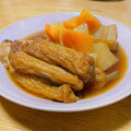 ふじた78's cooksnap of when they made 圧力鍋で速攻簡単！大根とさつま揚げの煮物.