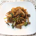 たまきく's cooksnap of when they made 野菜たっぷり本格チャプチェ.