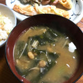 Ruriluru's cooksnap of when they made 納豆とわかめのおみそ汁.