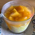 クックUL3U9K☆'s cooksnap of when they made とろける台湾デザート♪豆乳黄桃豆花.