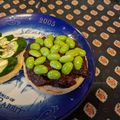 龍青空ママ's cooksnap of when they made なんちゃってズボラずんだトースト♪.