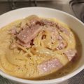 シチューだいすき's cooksnap of when they made ☆スープカルボナーラ☆.