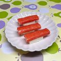 まこさんど's cooksnap of when they made 簡単おつまみクリチとカニカマ.