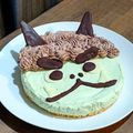 まめたん's cooksnap of when they made 節分☆オニちゃんの簡単キャラケーキ☆.