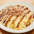 かなりんココりん's cooksnap of when they made 卵と豆腐で簡単ふわふわヘルシーお好み焼き.