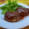 horseland's cooksnap of when they made 基本のハンバーグ（人参と玉ねぎ入り）.