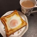ほか弁ママ's cooksnap of when they made 絶品♡洗い物なし目玉焼きマヨトースト.