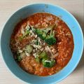 ももゆみ1230's cooksnap of when they made ☆トマトジュースDEオートミールリゾット.