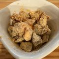 ポメちょん's cooksnap of when they made 冷凍干し柿のきな粉和え.