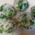 ちかﾁｬﾝ☆'s cooksnap of when they made かぶの葉&塩昆布のおにぎり.