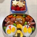 おりぼぶ's cooksnap of when they made お弁当に…おにぎり卵焼き～♬.