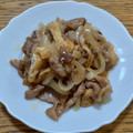 ポニーリボン's cooksnap of when they made 簡単メイン☆豚こま油揚げのすき焼き風炒め.