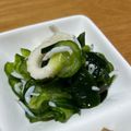 ふあmama's cooksnap of when they made しらす•胡瓜•ワカメの酢の物.