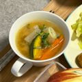 にきけん's cooksnap of when they made 簡単♡かぼちゃ、人参、大根の味噌汁♡.