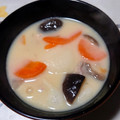 にこ。's cooksnap of when they made 関西風　簡単絶品白みそのお雑煮♪甘め♪.