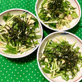 ふたごゆき's cooksnap of when they made 水菜と豆腐の和風サラダ.