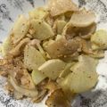 ＭＩ−ＳＡＮ's cooksnap of when they made 鶏皮焼き大根♪塩で♪簡単シンプル！.