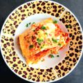 ひさかた's cooksnap of when they made レンズ豆のラザニア.