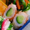 ❤️かわだん❤️'s cooksnap of when they made ちくわのきゅうり詰め☆裂けない裏ワザ….