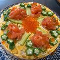 こいせた's cooksnap of when they made 簡単☆父の日や記念日などに✿ケーキ寿司✿.