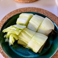 azbjbn's cooksnap of when they made 白菜のぬか漬け.