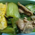 クック5YTKYD☆'s cooksnap of when they made 青梗菜と豚こま炒め.