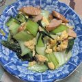 ちこりん。's cooksnap of when they made 卵とチンゲン菜のオイスターバター炒め.