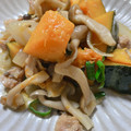 👦👶ママ's cooksnap of when they made かぼちゃと豚バラと玉ねぎの甘辛炒め.
