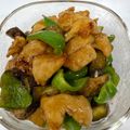 y_uu's cooksnap of when they made なす＆ピーマン＆鶏むね肉で簡単中華！.