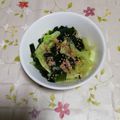 くネコまろす's cooksnap of when they made ツナとキャベツとワカメの食物繊維サラダ♡.