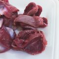 simamoyou2's cooksnap of when they made 砂肝 簡単 下処理 30秒！.