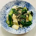 あっこ姉's cooksnap of when they made 包丁要らず☆長芋、きゅうりの叩きサラダ.