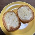 せいままま's cooksnap of when they made 朝食♪おやつに♫　メロンパントースト♡.