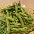 ねみねみ's cooksnap of when they made ☺簡単おつまみ♪ごま油香る焼き枝豆☺.