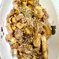 しゅがーぐらいだー's cooksnap of when they made 材料2つ☆豚こまと薩摩芋の簡単甘辛炒め。.