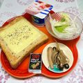 まこさんど's cooksnap of when they made 息子のチーズトースト.