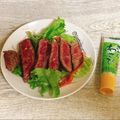 さくらん餅's cooksnap of when they made 和風ガーリックステーキ.